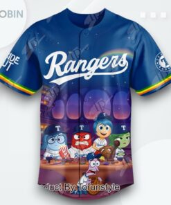 Texas Rangers X Inside Out 2025 Limited Edition Baseball Jersey
