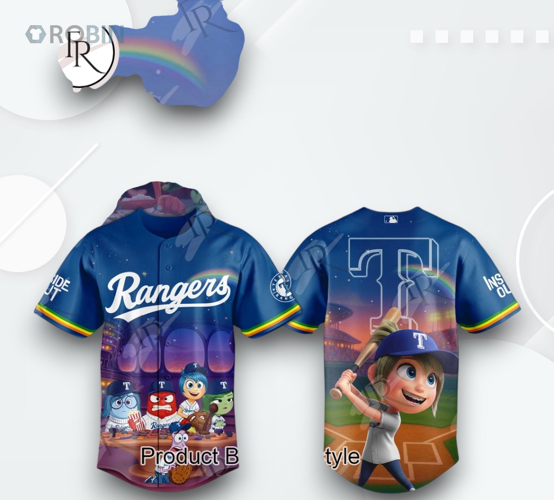 Texas Rangers X Inside Out 2025 Limited Edition Baseball Jersey Texas Rangers X Inside Out 2025 Limited Edition Baseball Jersey
