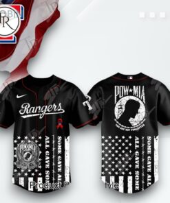 Texas Rangers X National POW MIA Recognition Day 2025 Limited Edition Baseball Jersey