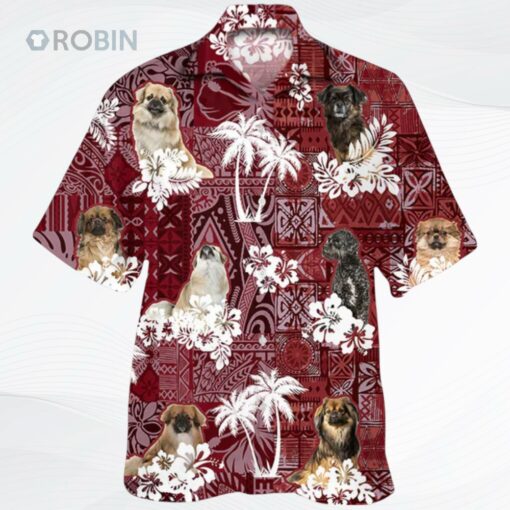 Tibetan Spaniel Hawaiian Shirt, Dog Hawaii Shirt For Men Women