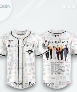 Toronto Blue Jays X F.R.I.E.N.D.S Night 2025 Limited Edition Baseball Jersey