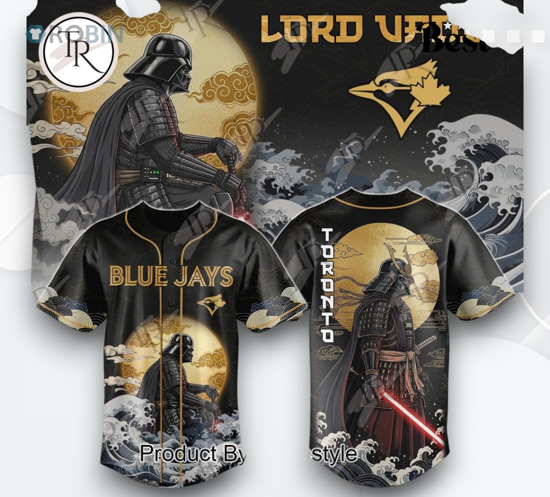 Toronto Blue Jays X Lord Vader Star Wars 2025 Limited Edition Baseball Jersey Toronto Blue Jays X Lord Vader Star Wars 2025 Limited Edition Baseball Jersey