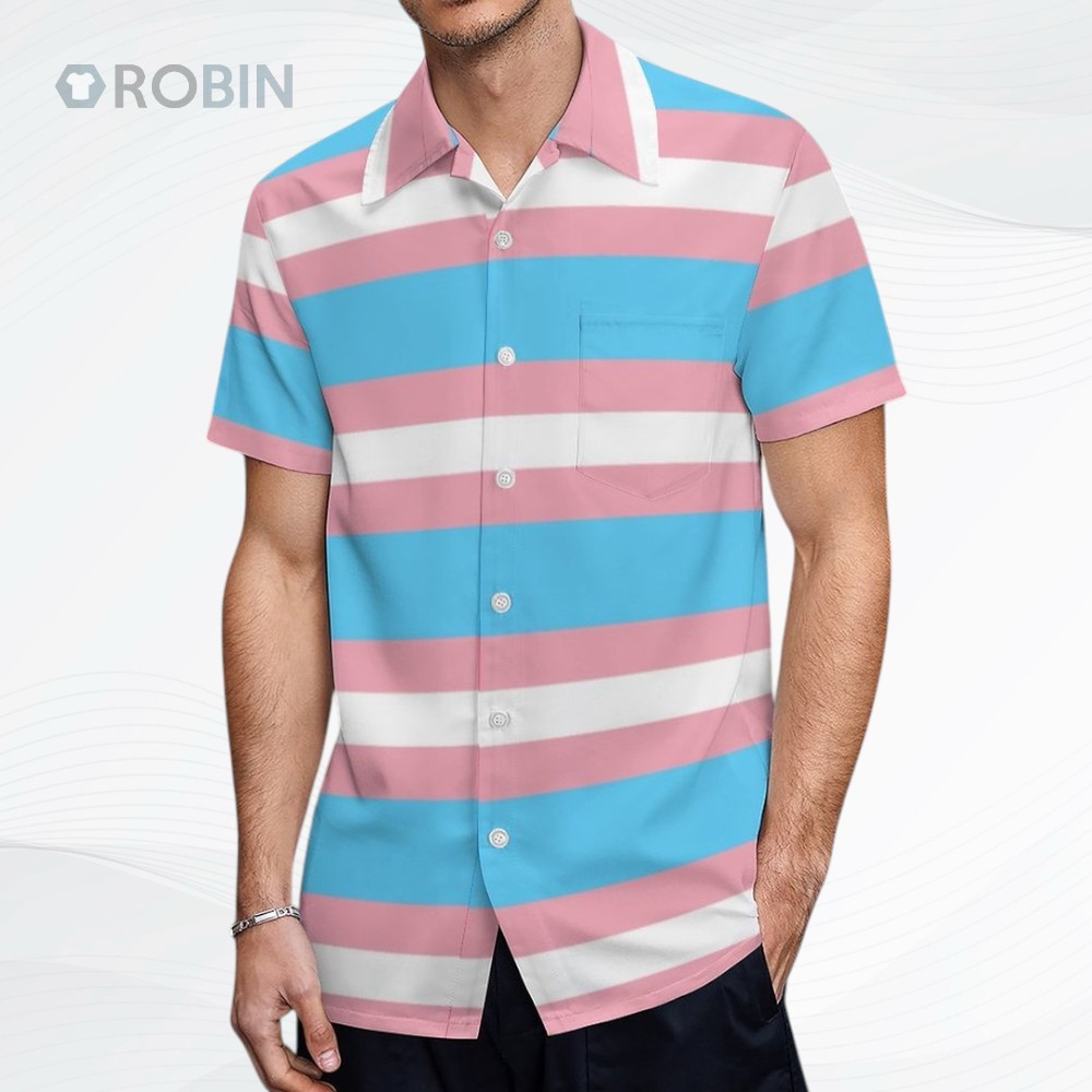 Transgender Pride Flag Lgbt Rainbow Tropical Hawaii Beach Shirts Transgender Pride Flag Lgbt Rainbow Tropical Hawaii Beach Shirts