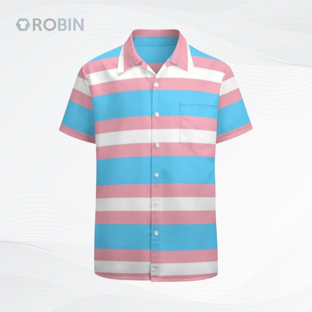 Transgender Pride Flag Lgbt Rainbow Tropical Hawaii Beach Shirts Transgender Pride Flag Lgbt Rainbow Tropical Hawaii Beach Shirts