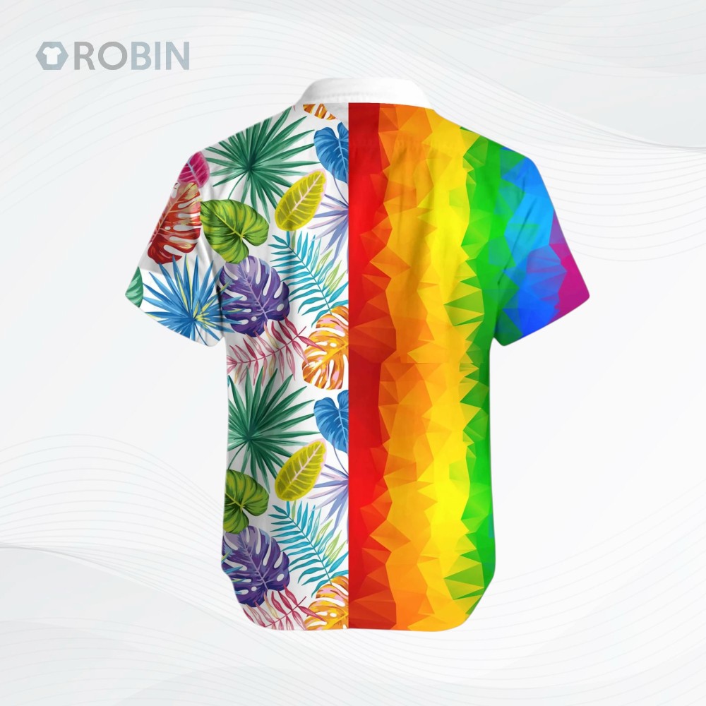 Transgender Shirt 3D Hawaiian, Awesome Lgbt Low Poly Design Hawaiian Shirt Transgender Shirt 3D Hawaiian, Awesome Lgbt Low Poly Design Hawaiian Shirt