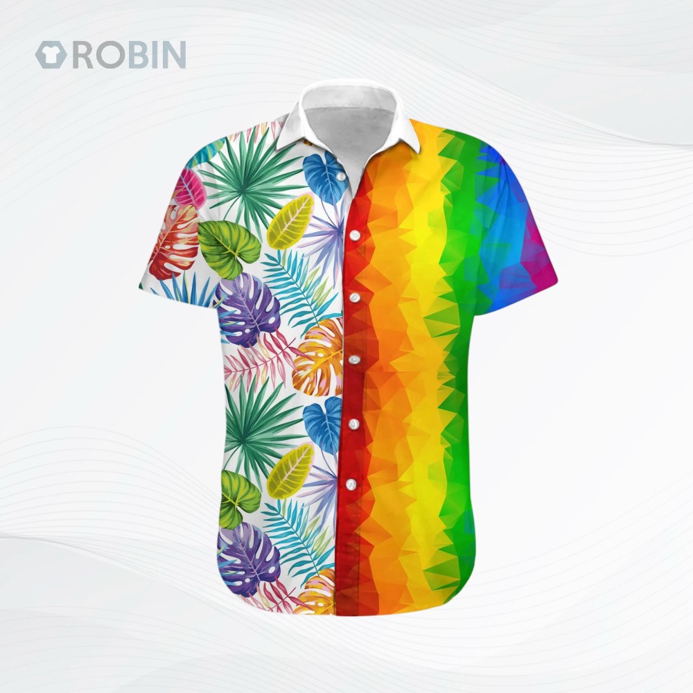 Transgender Shirt 3D Hawaiian, Awesome Lgbt Low Poly Design Hawaiian Shirt Transgender Shirt 3D Hawaiian, Awesome Lgbt Low Poly Design Hawaiian Shirt