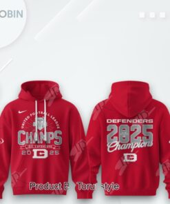 United Football League Champs 2025 DC Defenders 3D Printed Shirt (Hoodie, Shirt, Sweatshirt)