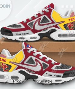 USC Trojans New Design 2025 Custom Name Sneaker Air Cushion