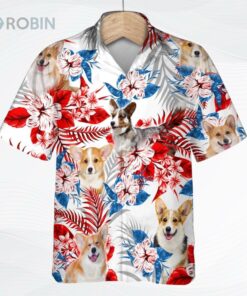 Welsh Corgi Hawaiian Shirt, Cool 3D Full Print Dog In Aloha Beach Shirts, Dog Hawaiian Shirt Welsh Corgi Hawaiian Shirt, Cool 3D Full Print Dog In Aloha Beach Shirts, Dog Hawaiian Shirt