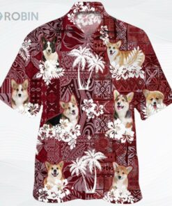 Welsh Corgi Hawaiian Shirt, Dog Corgi Hawaii Aloha Beach Shirt Welsh Corgi Hawaiian Shirt, Dog Corgi Hawaii Aloha Beach Shirt