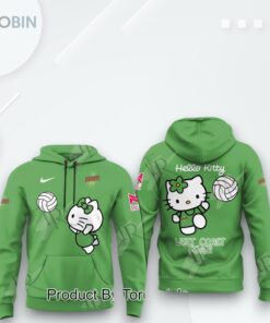 West Coast Fever Suncorp Super Netball X Hello Kitty 2025 3D Printed Shirt (Hoodie, Shirt, Sweatshirt)