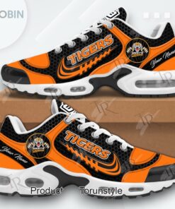 Wests Tigers 2025 Custom Name Limited Edition Sneaker Air Cushion