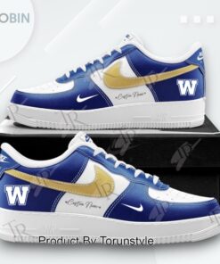 Winnipeg Blue Bombers 2025 Logo Custom Name AF1 Sneakers