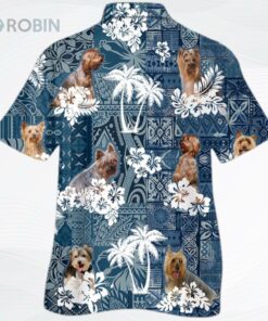 Yorkshire Terrier Hawaiian Shirt, Dog Hawaiian Shirt For Summer