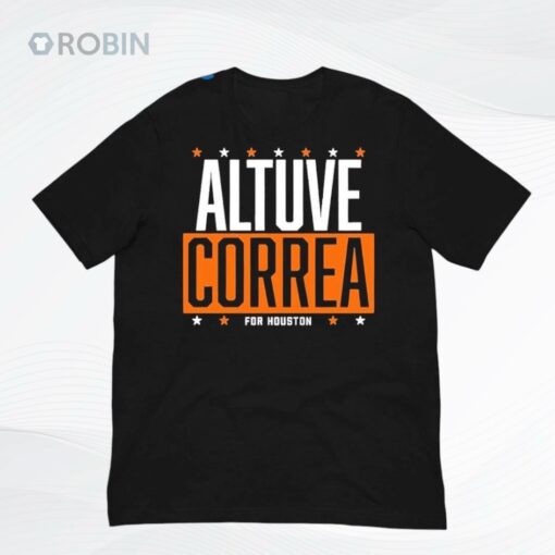 Altuve Correa For Houston Baseball Shirt
