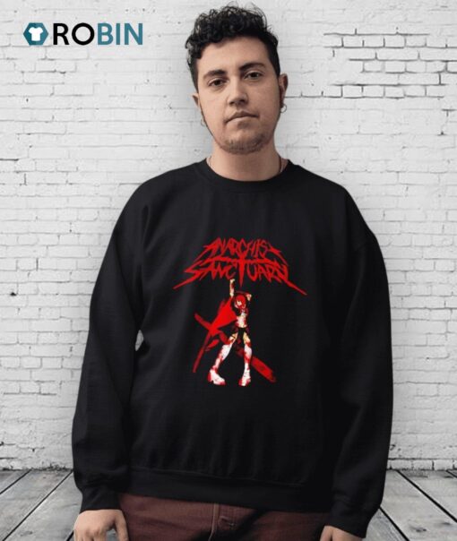 Anarchist Sanctuary The Skull Shirt