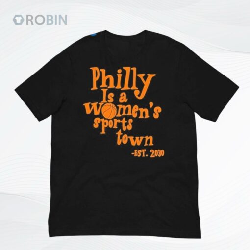 Aubrey Plaza Wearing Philly Is A Women’s Sports Town Est 2030 Shirt