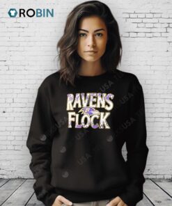 Baltimore Ravens Football Ravens Flock Shirt Baltimore Ravens Football Ravens Flock Shirt
