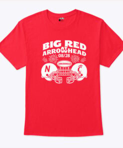 Big Red Arrowhead Football Nebraska Vs Cincinnati 08-28 Shirt