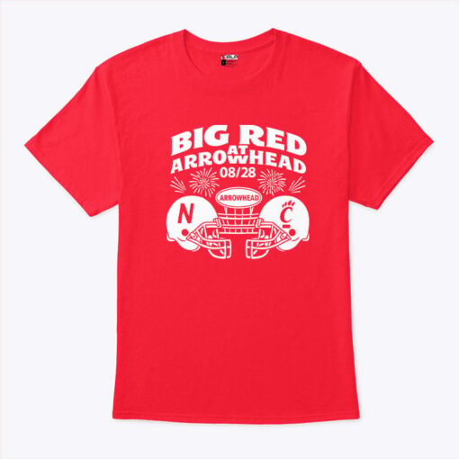 Big Red Arrowhead Football Nebraska Vs Cincinnati 08-28 Shirt