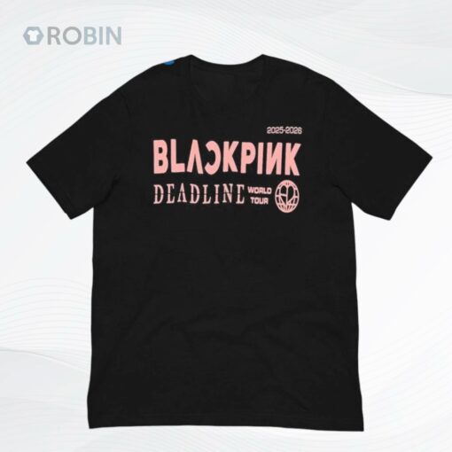 BLACKPINK World Tour Black Shirt