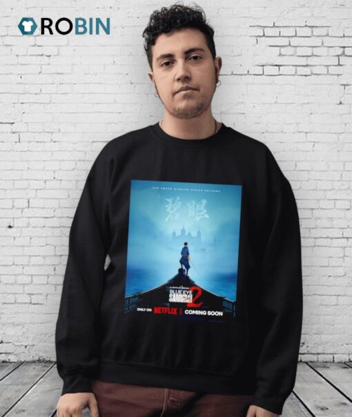 Blue Eye Samurai 2 Netflix Poster Shirt