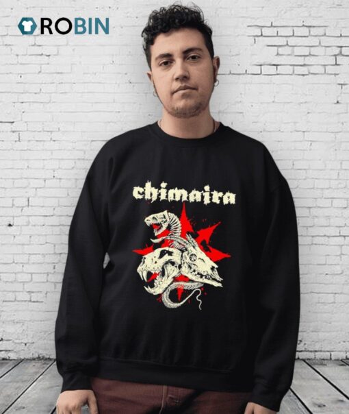 Chimairaband Chimaira Skull Shirt