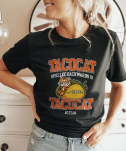 Cincinnati Bengals Tacocat Spelled Backwards Is Tacocat Go Team Shirt