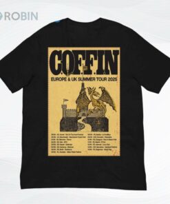 COFFIN Tour 2025 Europe & UK Poster Shirt