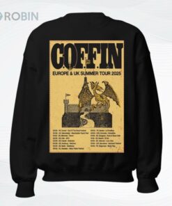 COFFIN Tour 2025 Europe & UK Poster Shirt