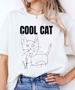 Cool Cat And Skateboard Shirt Cool Cat And Skateboard Shirt