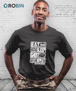 Eat Sleep Ghost Repeat Shirt