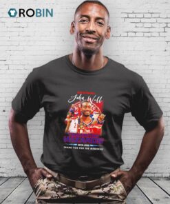 End Of An Era John Wall Washington Wizards 2010 2020 Thank You For The Memories Shirt
