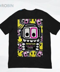 Fatboy Slim Emerge Festival On August 23 2025 In Belfast NI Poster Shirt