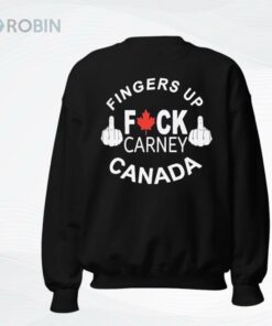 Fingers Up Fuck Carney Canada Shirt