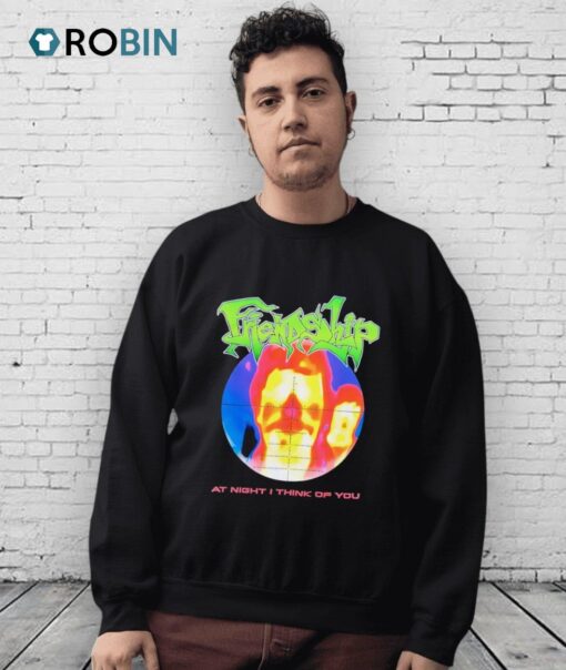 Friendship Infrared At Night I Think Of You Shirt