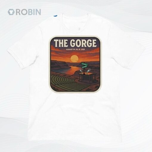 Goose 2025 The Gorge Amphitheatre Shows Shirt