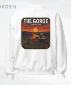 Goose 2025 The Gorge Amphitheatre Shows Shirt Goose 2025 The Gorge Amphitheatre Shows Shirt