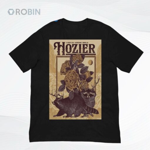 Hozier Unreal Unearth Tour 2025 Munich Poster Shirt