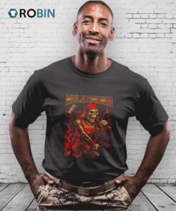 Hulkamania Skeleton Graphic Shirt Hulkamania Skeleton Graphic Shirt