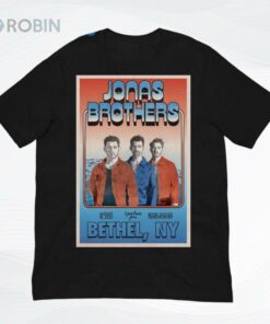 Jonas Brothers Aug 18 2025  Bethel, NY Poster Shirt