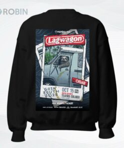 Lagwagon Goin South Tour 2025 Chile Poster Shirt