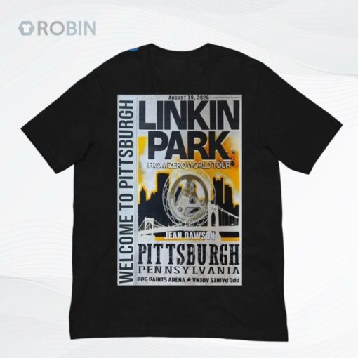 Linkin Park Aug 19, 2025 Fromzero World Tour Poster Shirt
