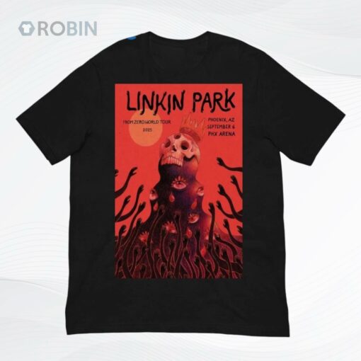 Linkin Park From Zero World Tour 2025 PHX Arena Poster Shirt