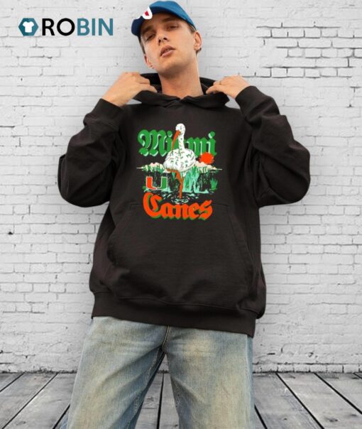 Miami Hurricanes Hyper Local Mascot Shirt
