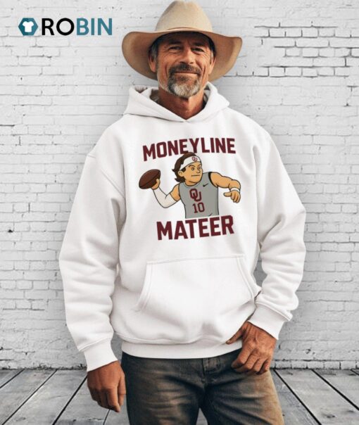Moneyline Mateer Oklahoma Sooners Shirt