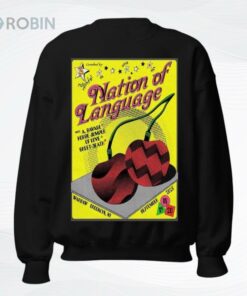 Nation of Language Brooklyn NY Sep 18, 2025 Tour Poster Shirt Nation of Language Brooklyn NY Sep 18, 2025 Tour Poster Shirt