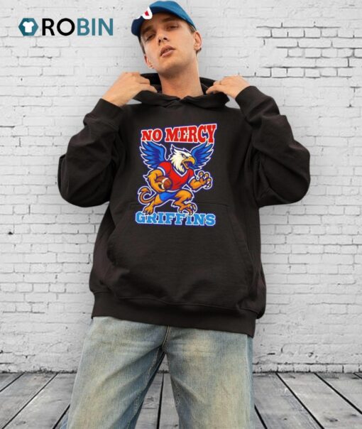 No Mercy Griffins Football Game Day Shirt