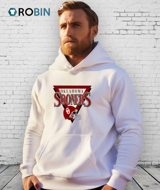 Oklahoma Sooners Helmet Triangle Shirt