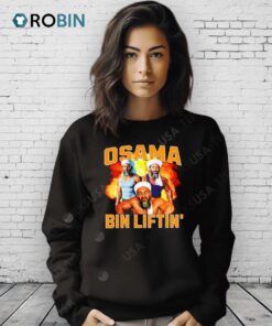 Osama Bin Liftin’ Graphic Shirt